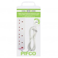 4 Way 2m Extension Lead